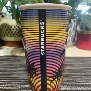 Starbucks Florida Sunset Ceramic Tumbler Mug